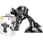 Baseus Osculum Passiv holder Mobiltelefon/Smartphone Sort Baseus Osculum Passiv holder Mobiltelefon/Smartphone Sort